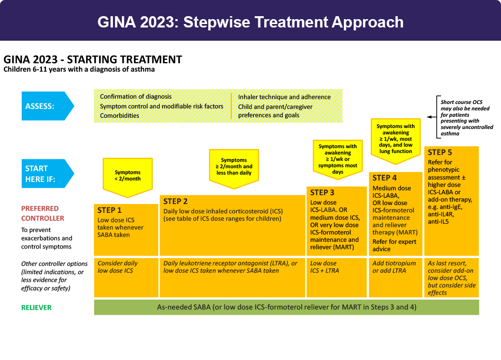 Current Guideline for Asthma Asthma Clinician